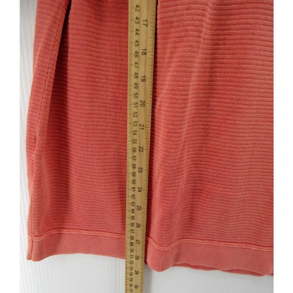Tommy Bahama Sweater Large Pullover 1/4 Zip Relax Preppy Golf Cotton